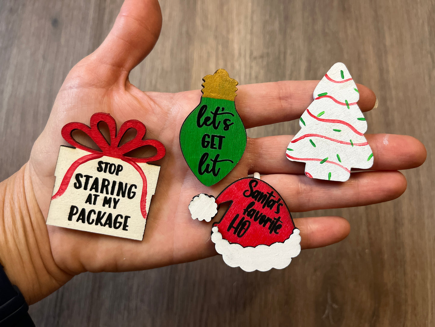 Christmas Badge Reels