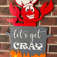 Digital Cut File Crawfish Door Hanger