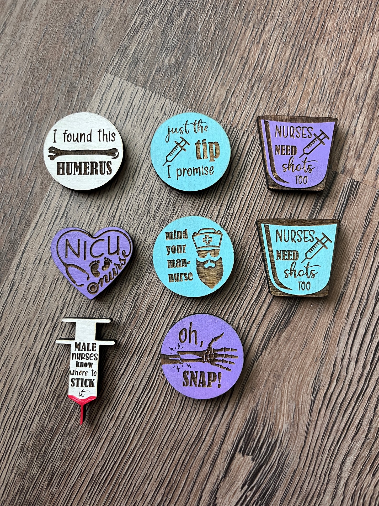 Interchangeable Badge Reels--buy 3 get 1 free!