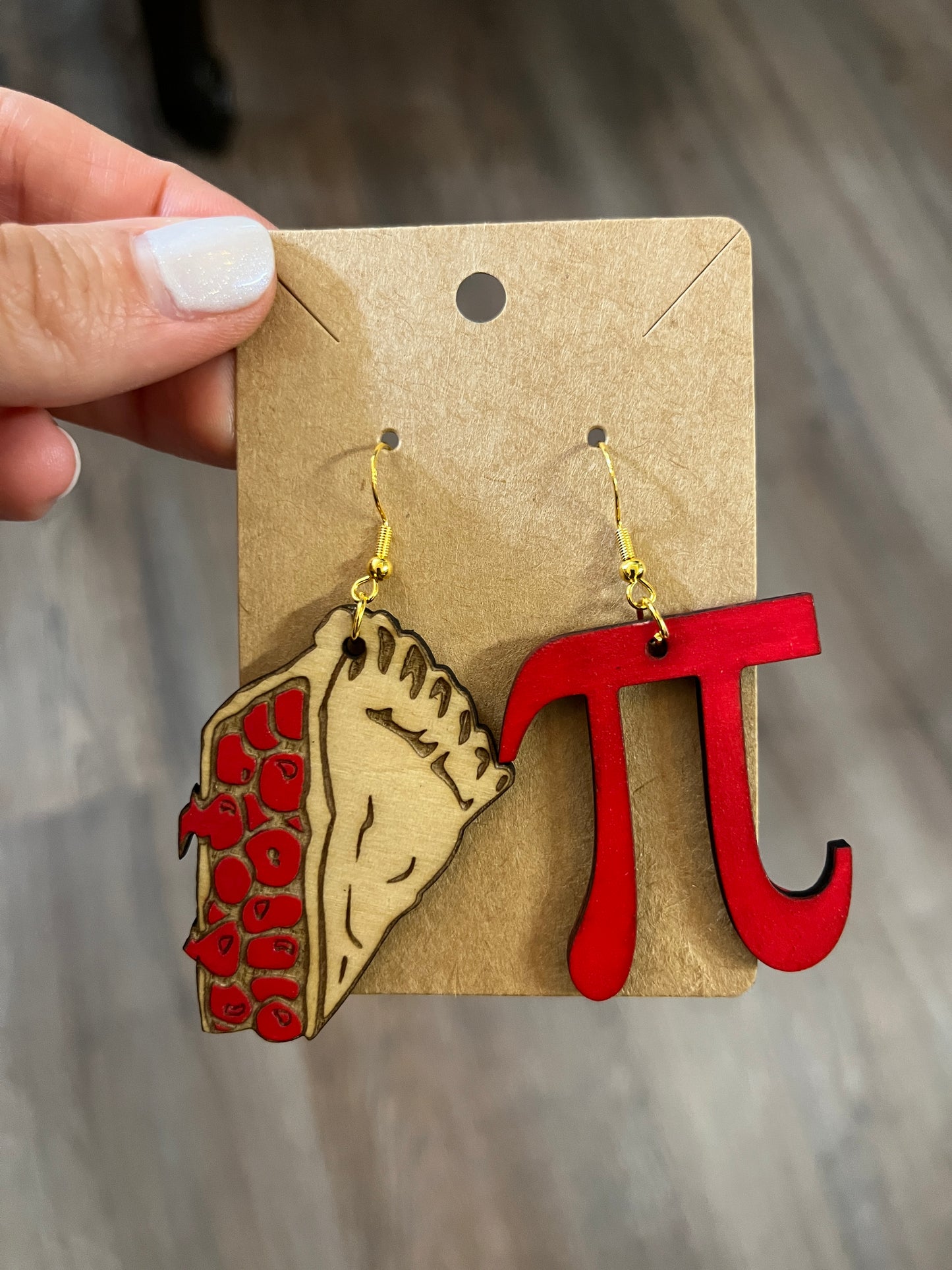 Pi/Pie Earrings