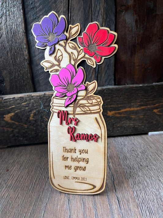 Engraved Thank You Bouquet