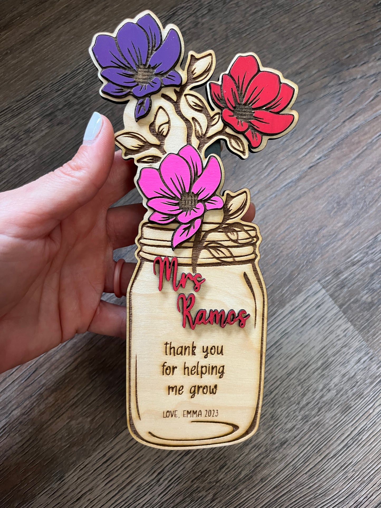 Engraved Thank You Bouquet