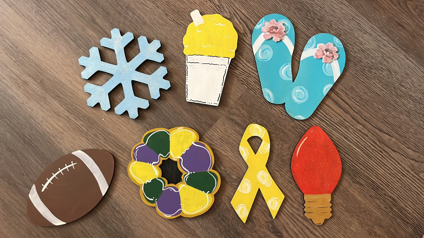 4 & 6 inch Seasonal Shapes