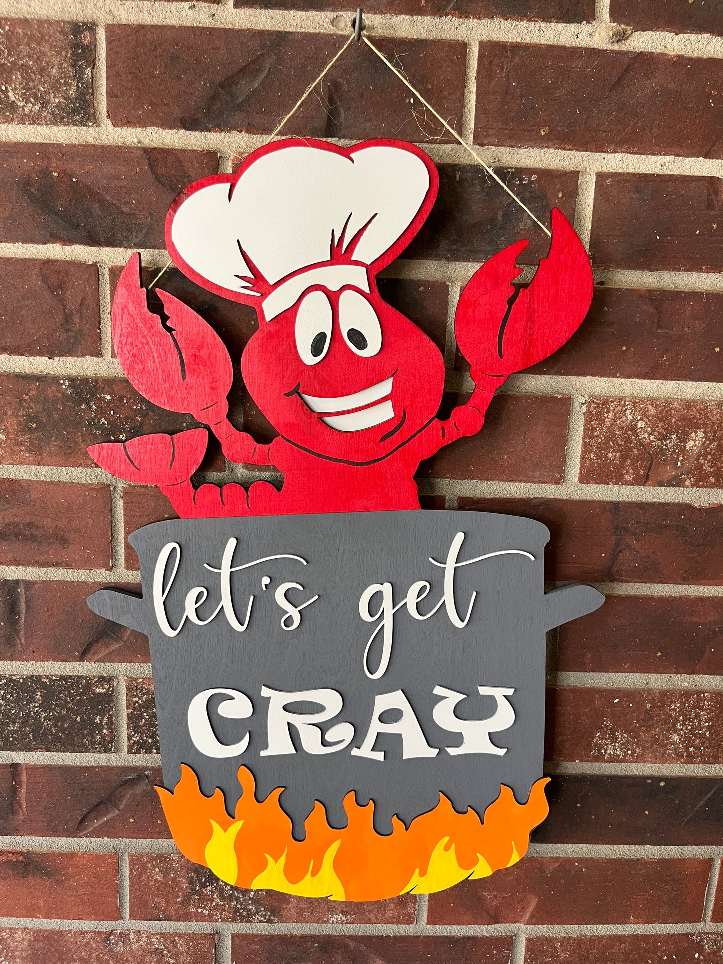 Crawfish Door Hanger