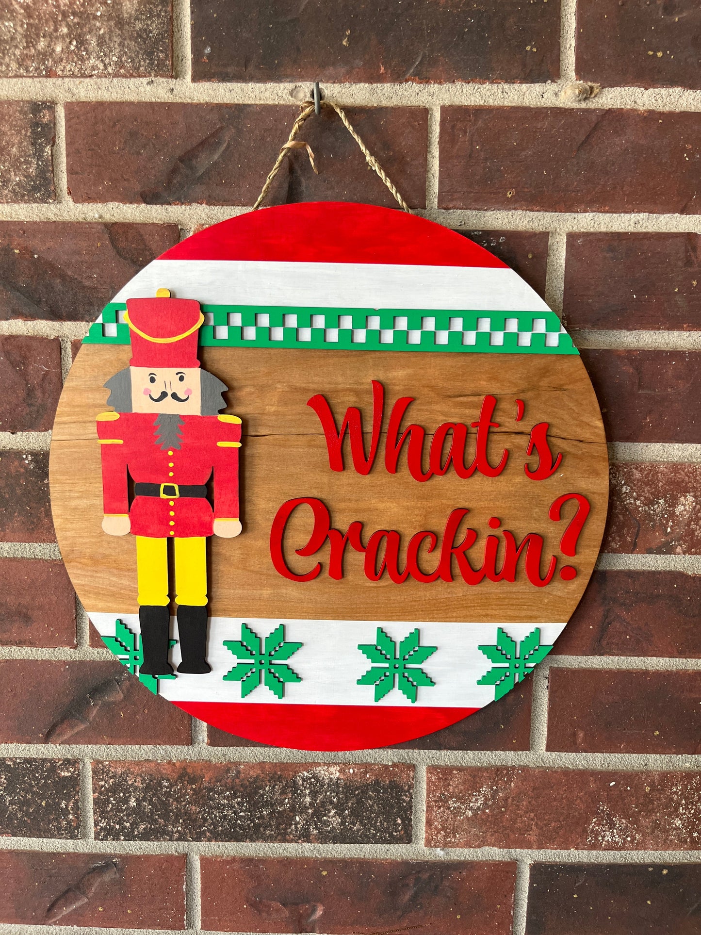 DIY Nutcracker Door Hanger