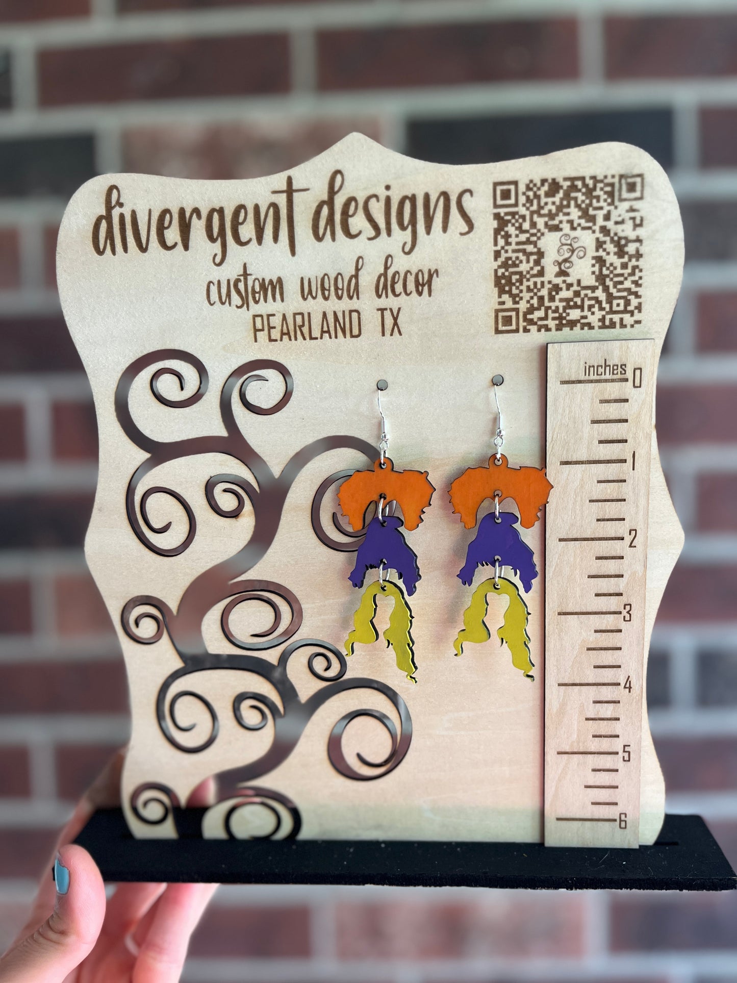 Sanderson Sisters Halloween Earrings