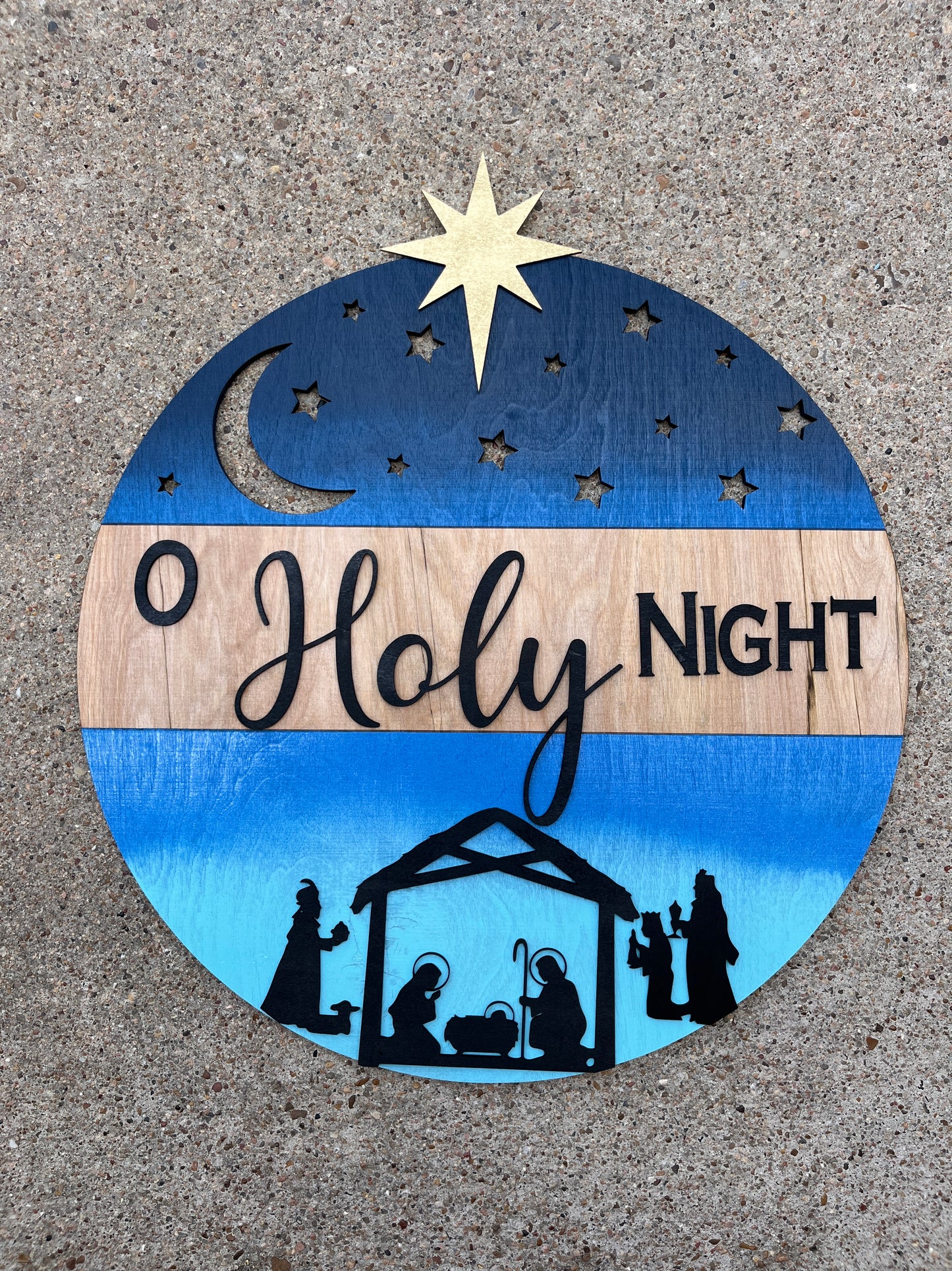 O Holy Night Door Hanger