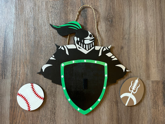 Knights Interchangeable Door Hanger