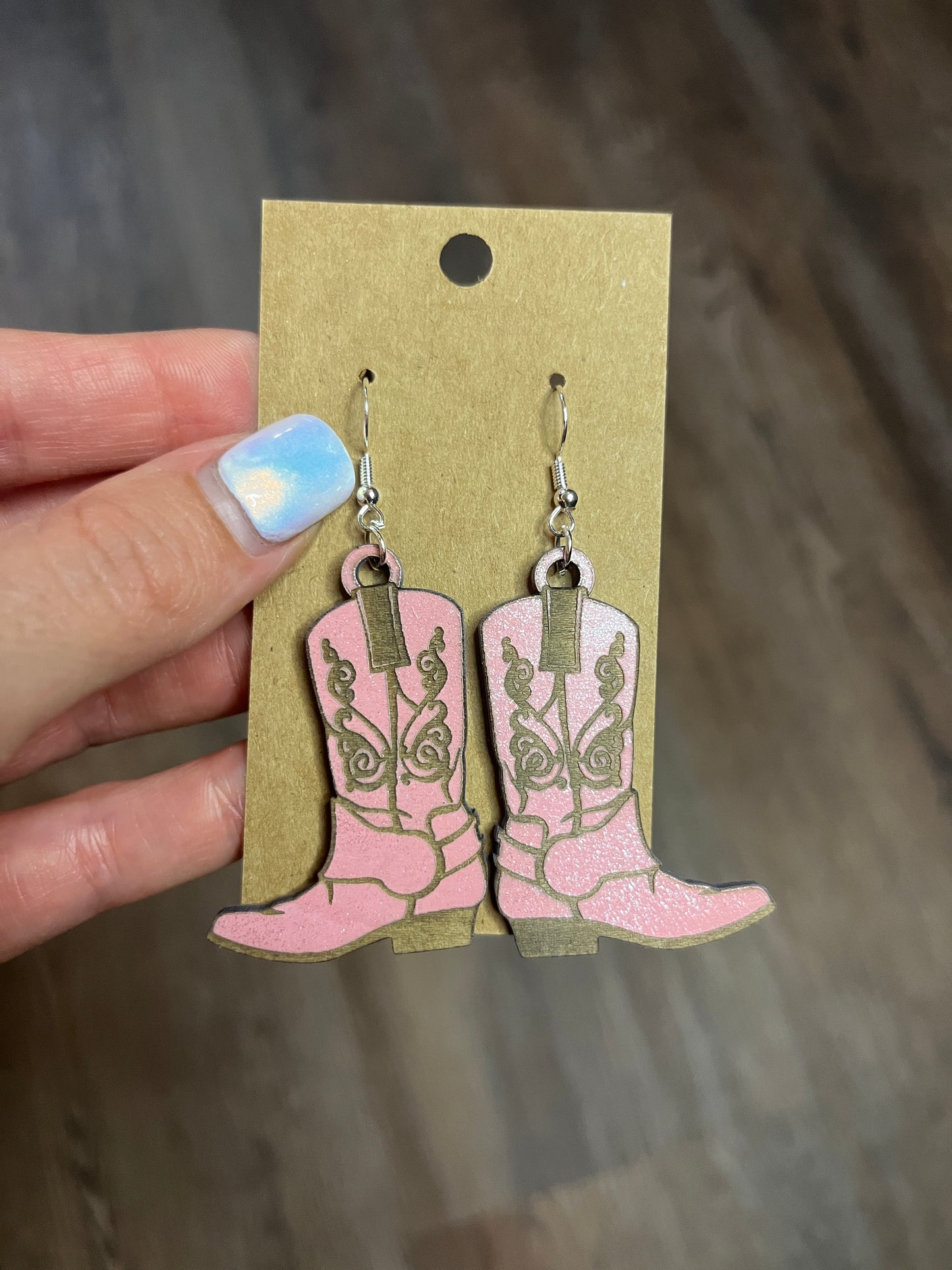 Cowgirl Boot Earrings