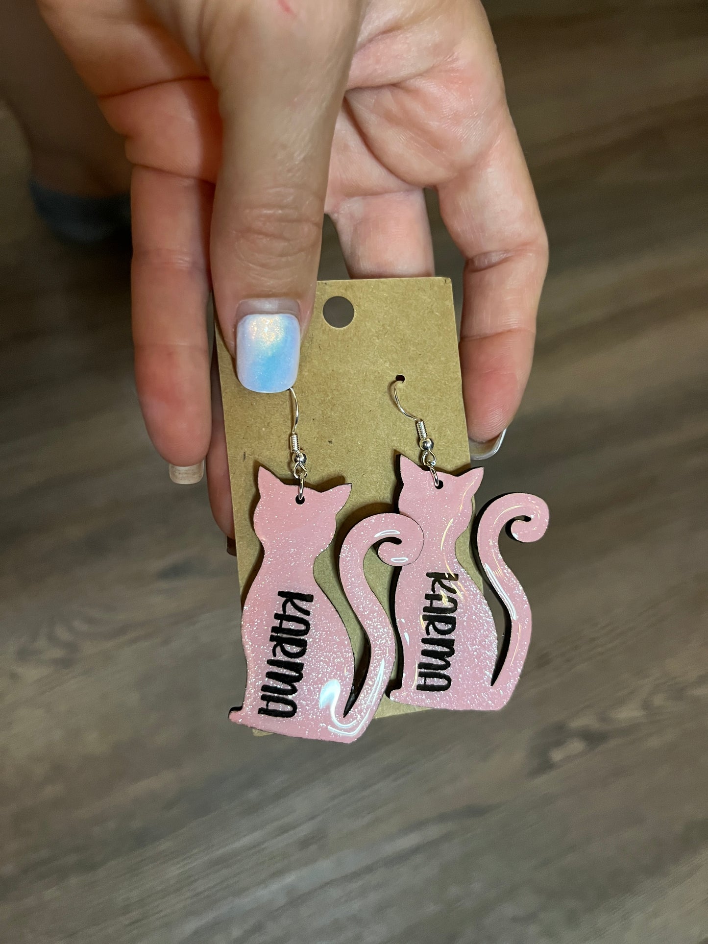 Taylor Swift Karma Cat Earrings