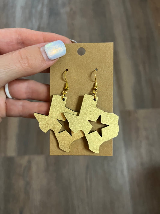 Texagon Earrings