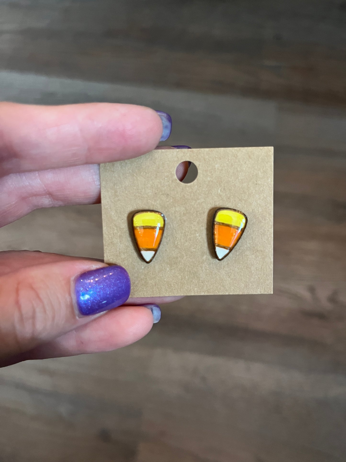 Candy Corn Studs