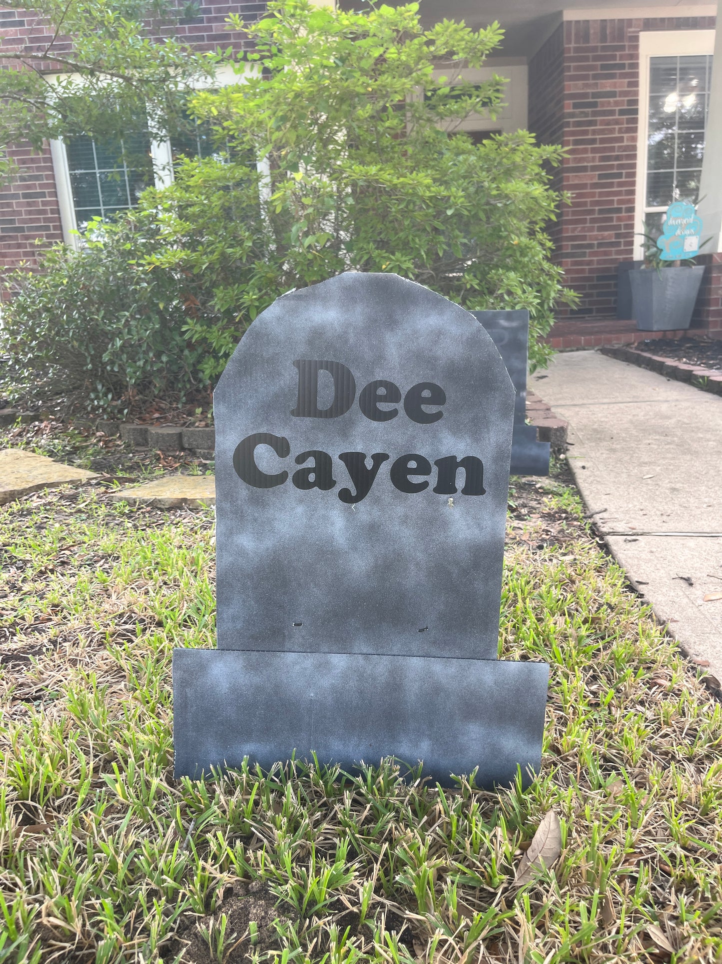 Tombstone Yard Signs