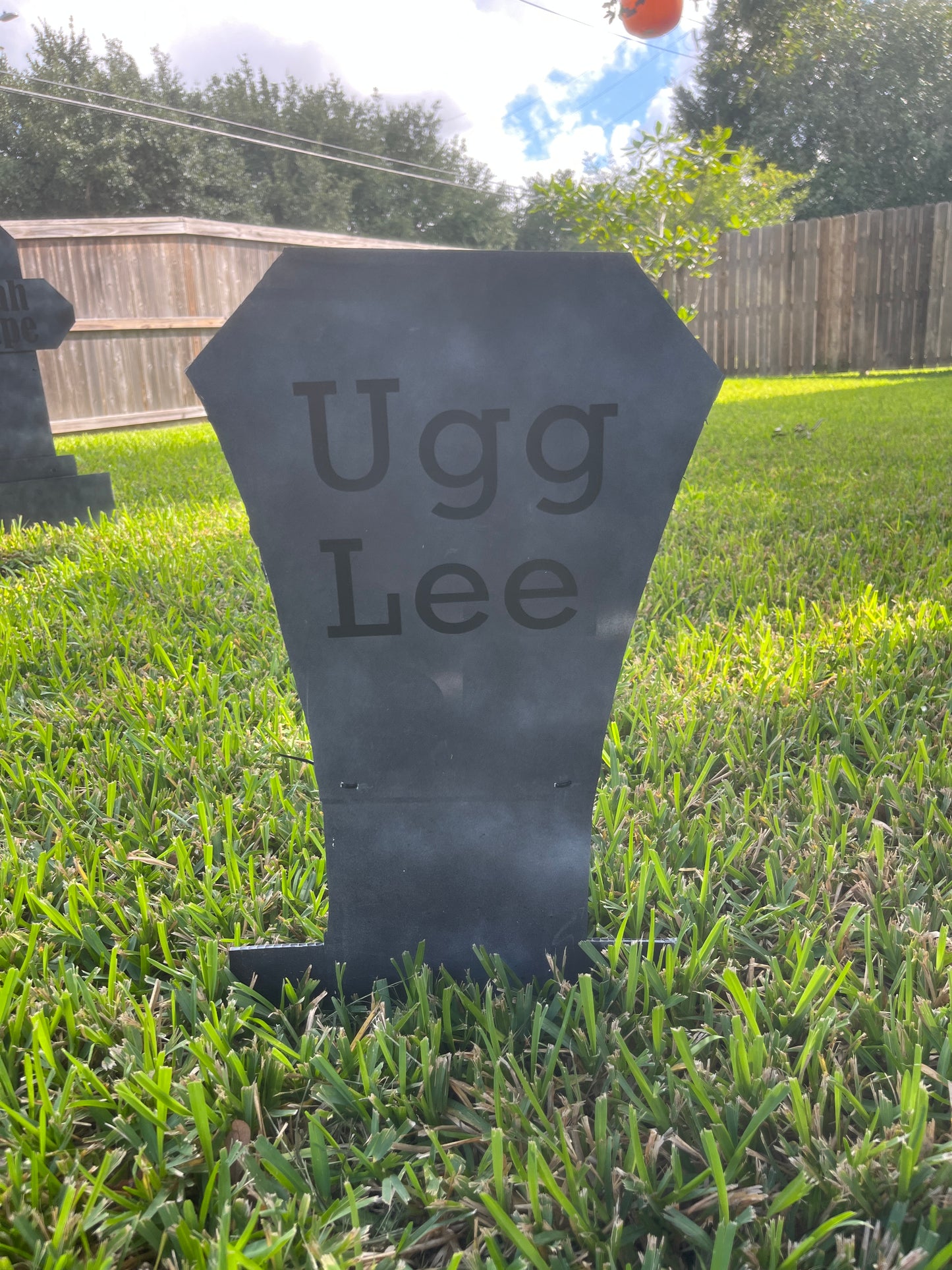 Tombstone Yard Signs