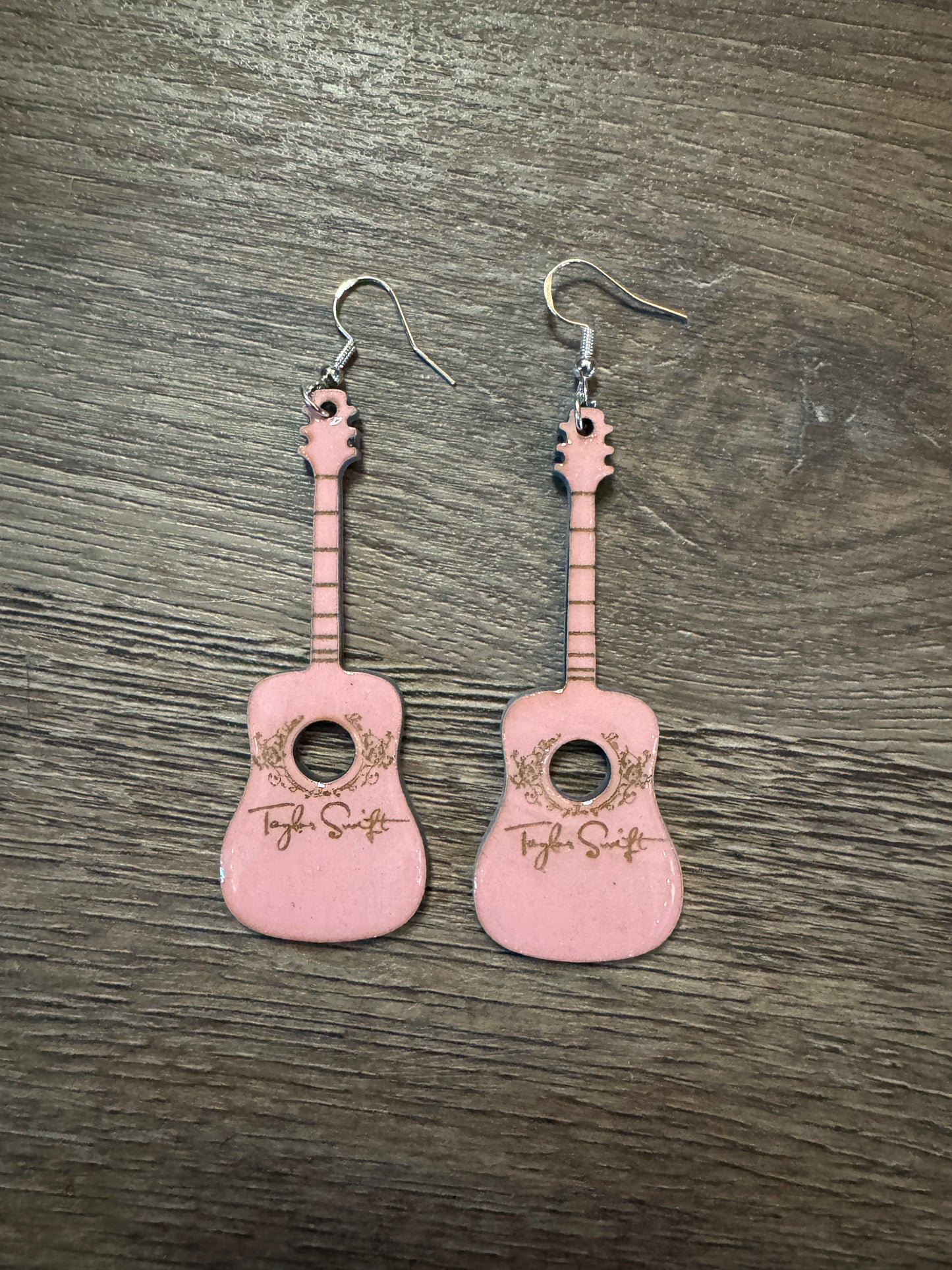 Taylor Swift Guitar Earrings