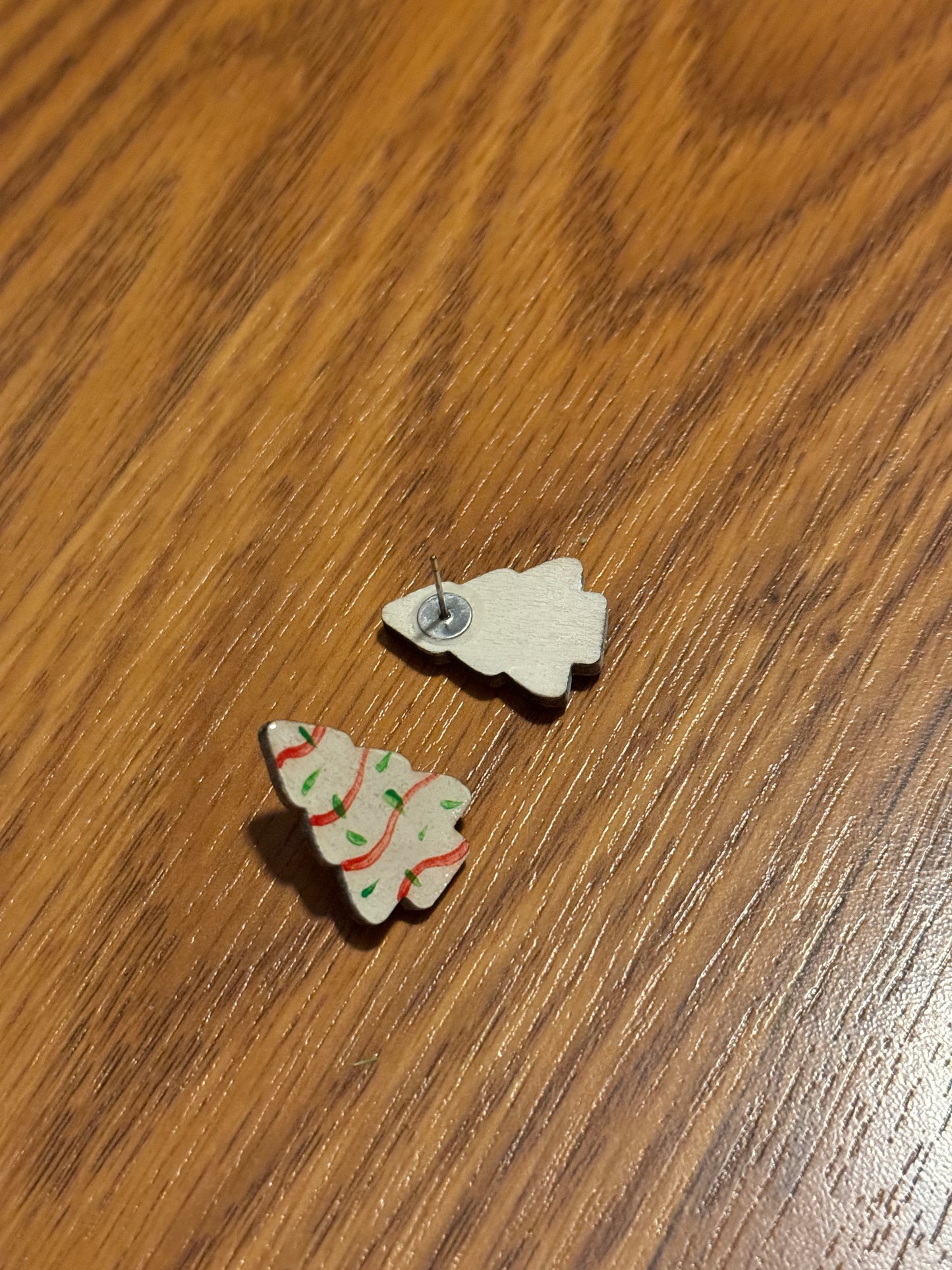 Little Debbie Tree Earrings