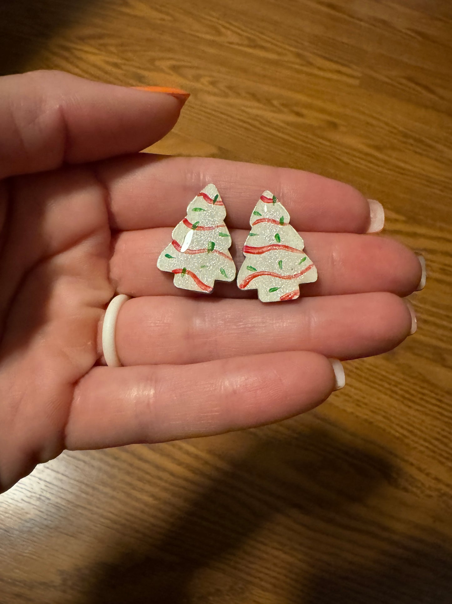 Little Debbie Tree Earrings