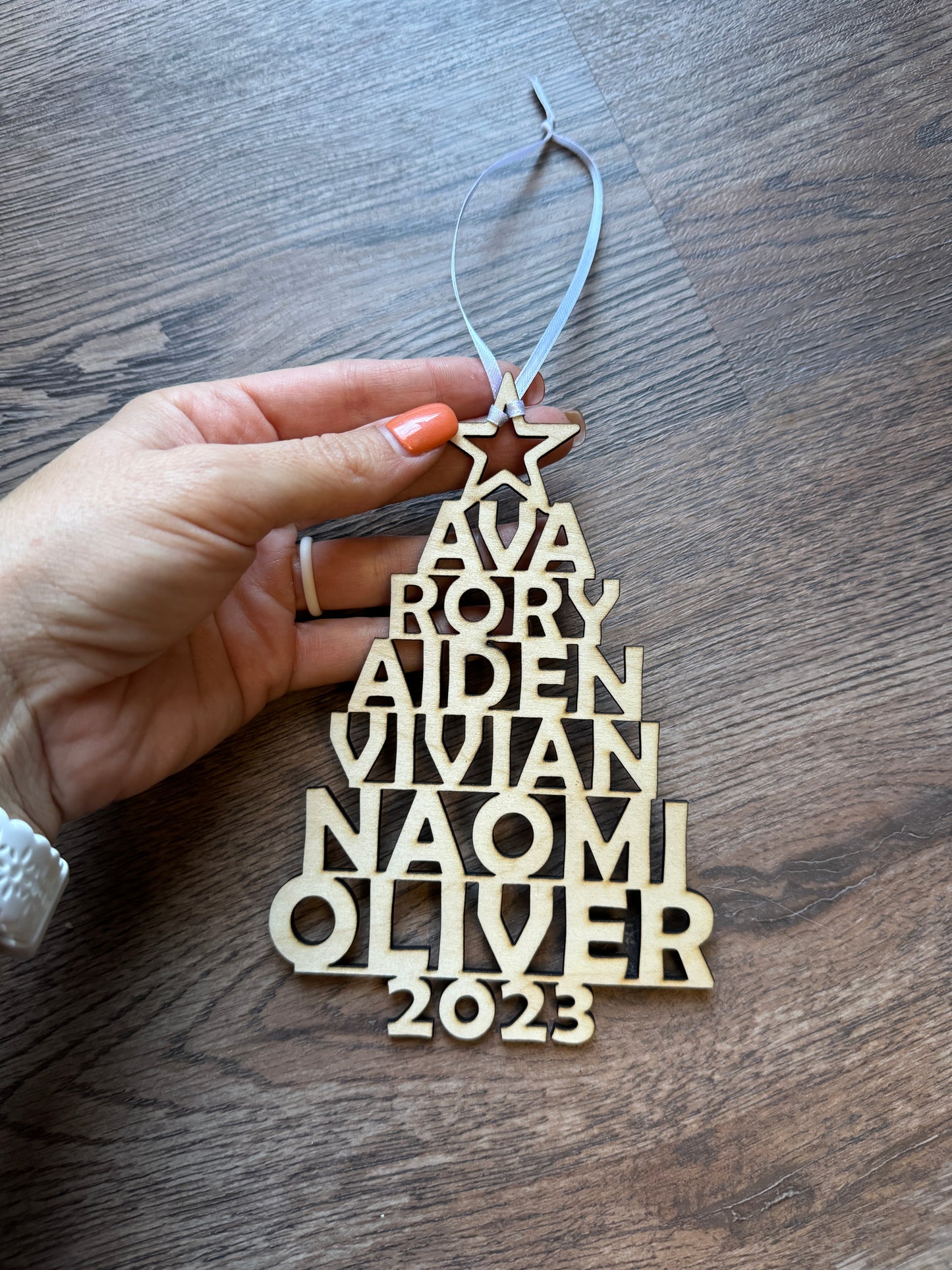 Name Tree Ornament