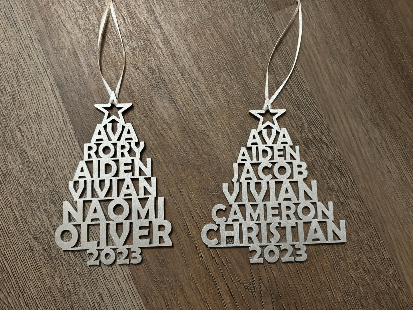 Name Tree Ornament