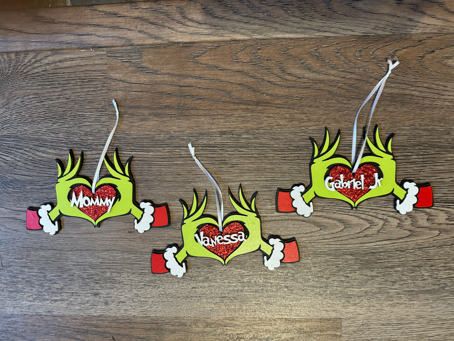 Personalized Grinch Ornament