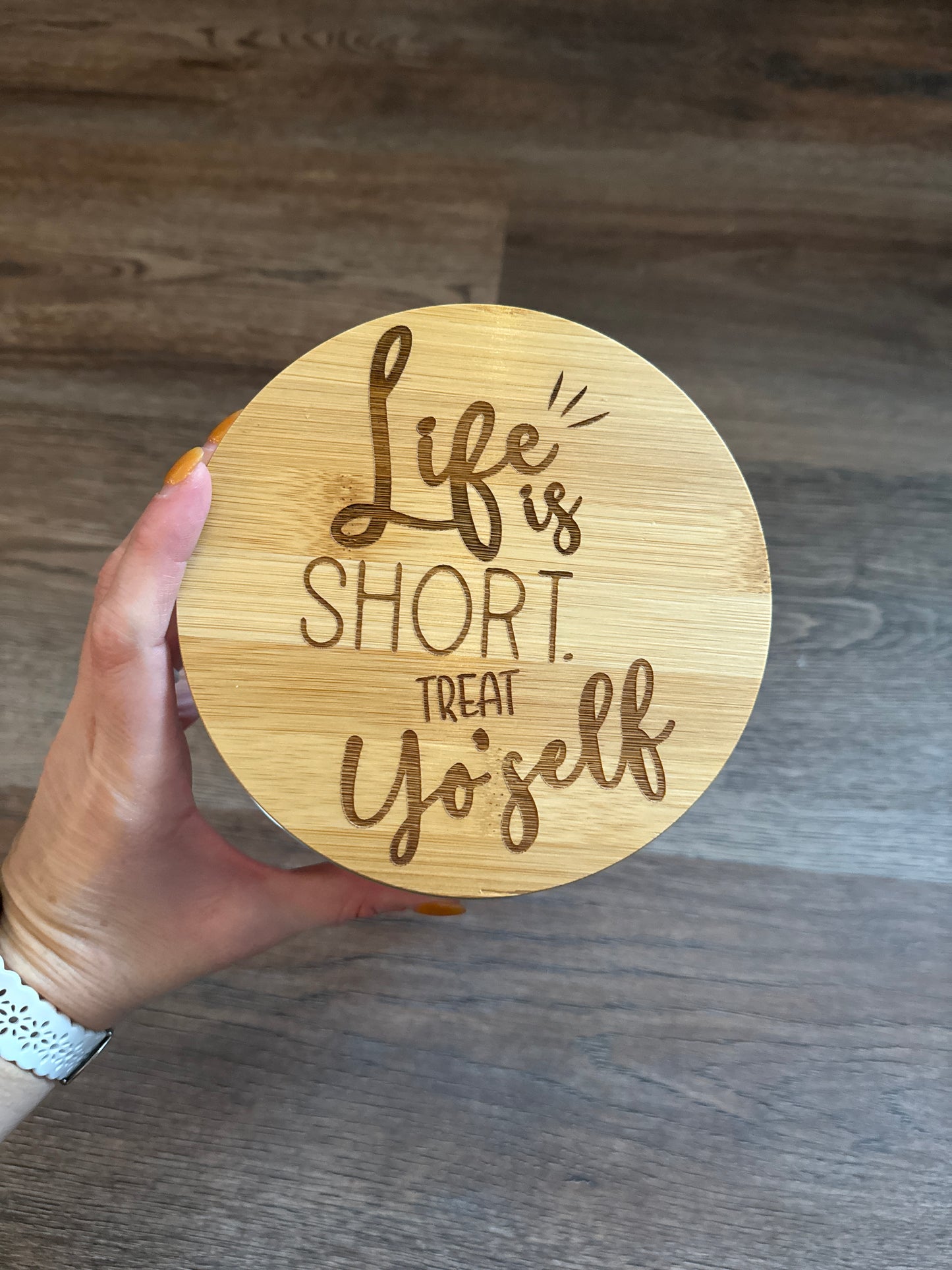 Life is Short Cookie Jar