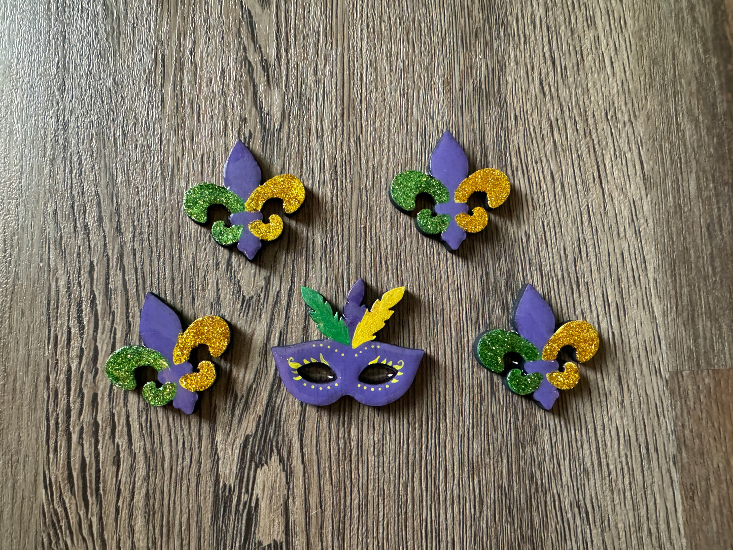 Mardi Gras Badge Reels