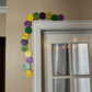 Mardi Gras Beads Door Frame Topper