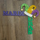 Mardi Gras Hat Door Frame Topper