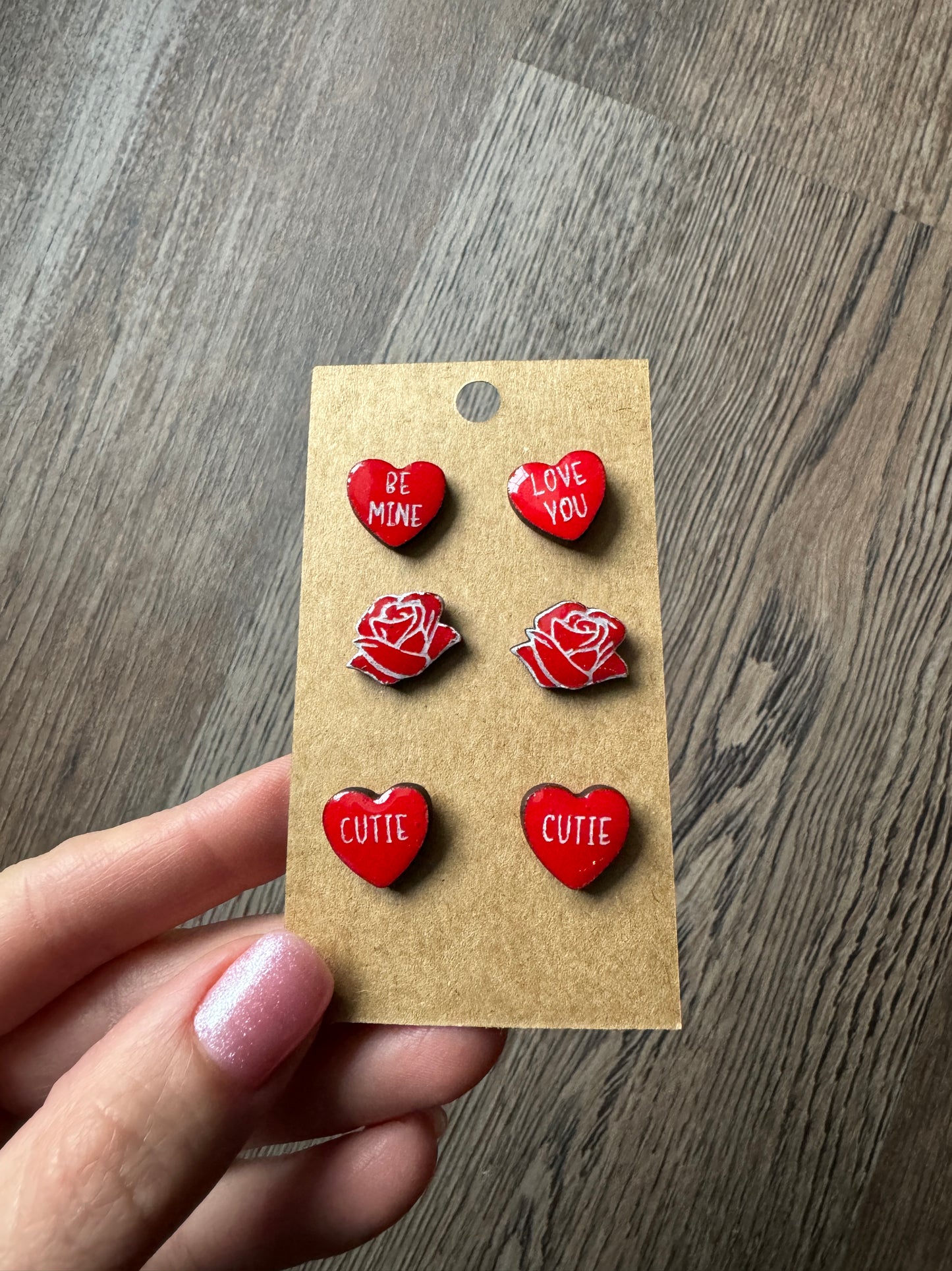 Valentines Studs