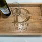 Engraved Monogram Wedding Tray