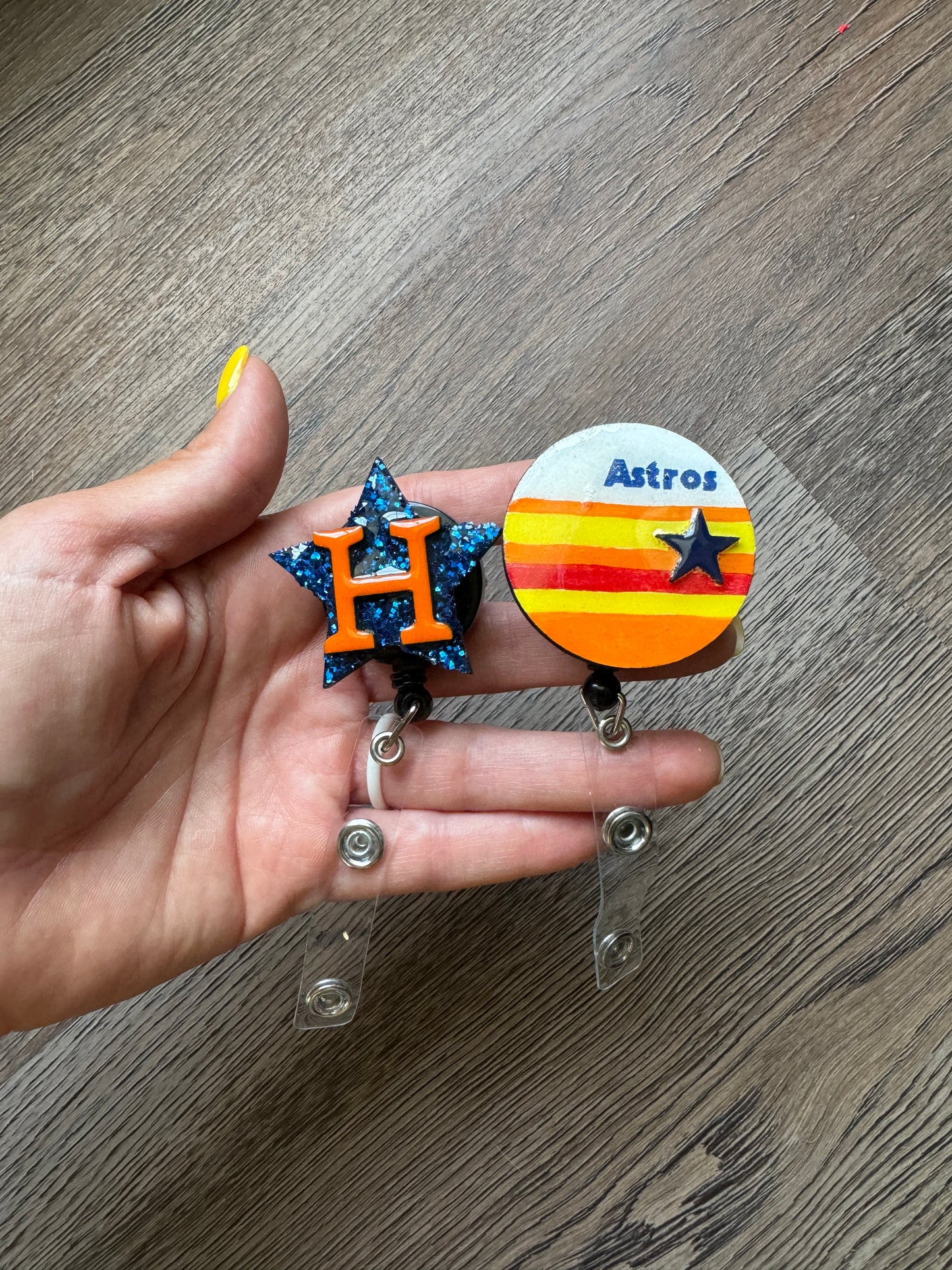 Houston Baseball Badge Reels