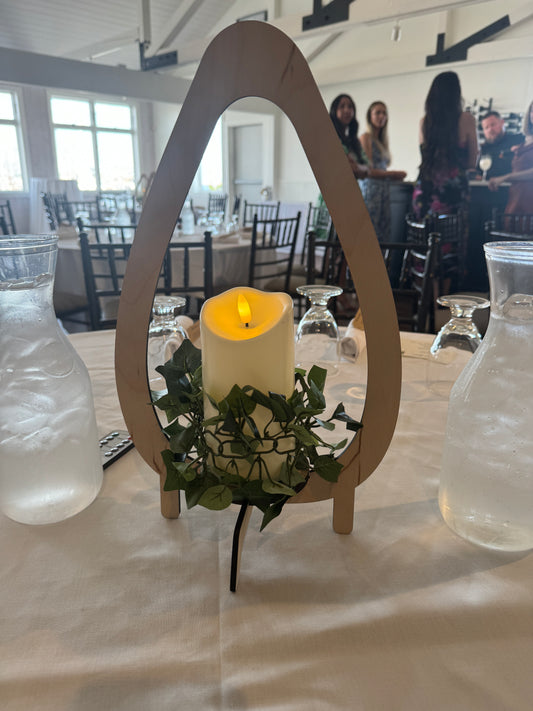 Collapsible Candle Table Centerpieces