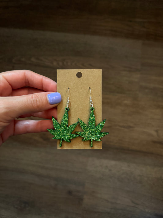 Cannabis Earrings