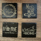 Engraved Personalized Slate Coasters