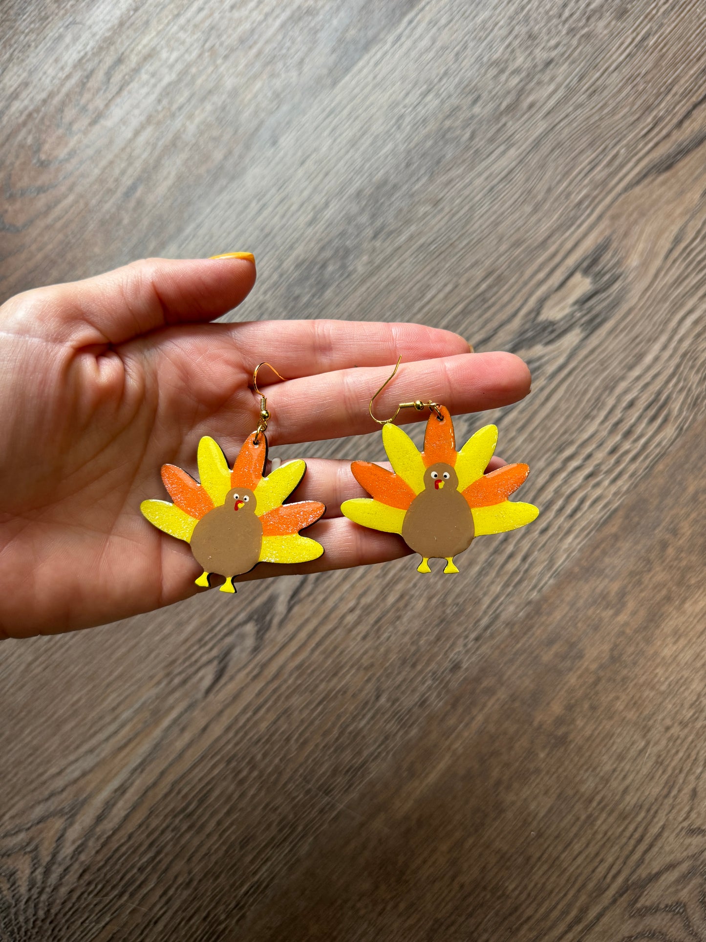 Thanksgiving Turkey Earrings