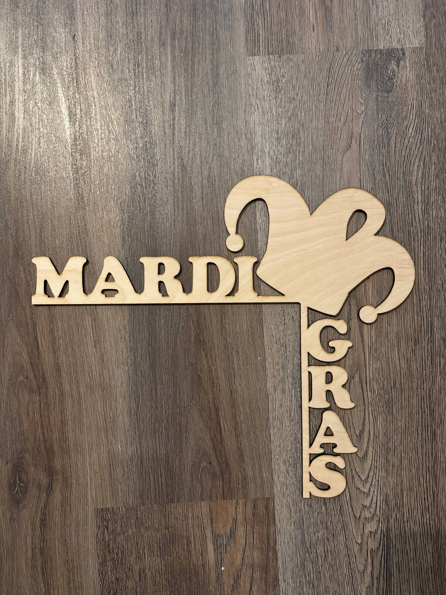 Mardi Gras Hat Door Frame Topper