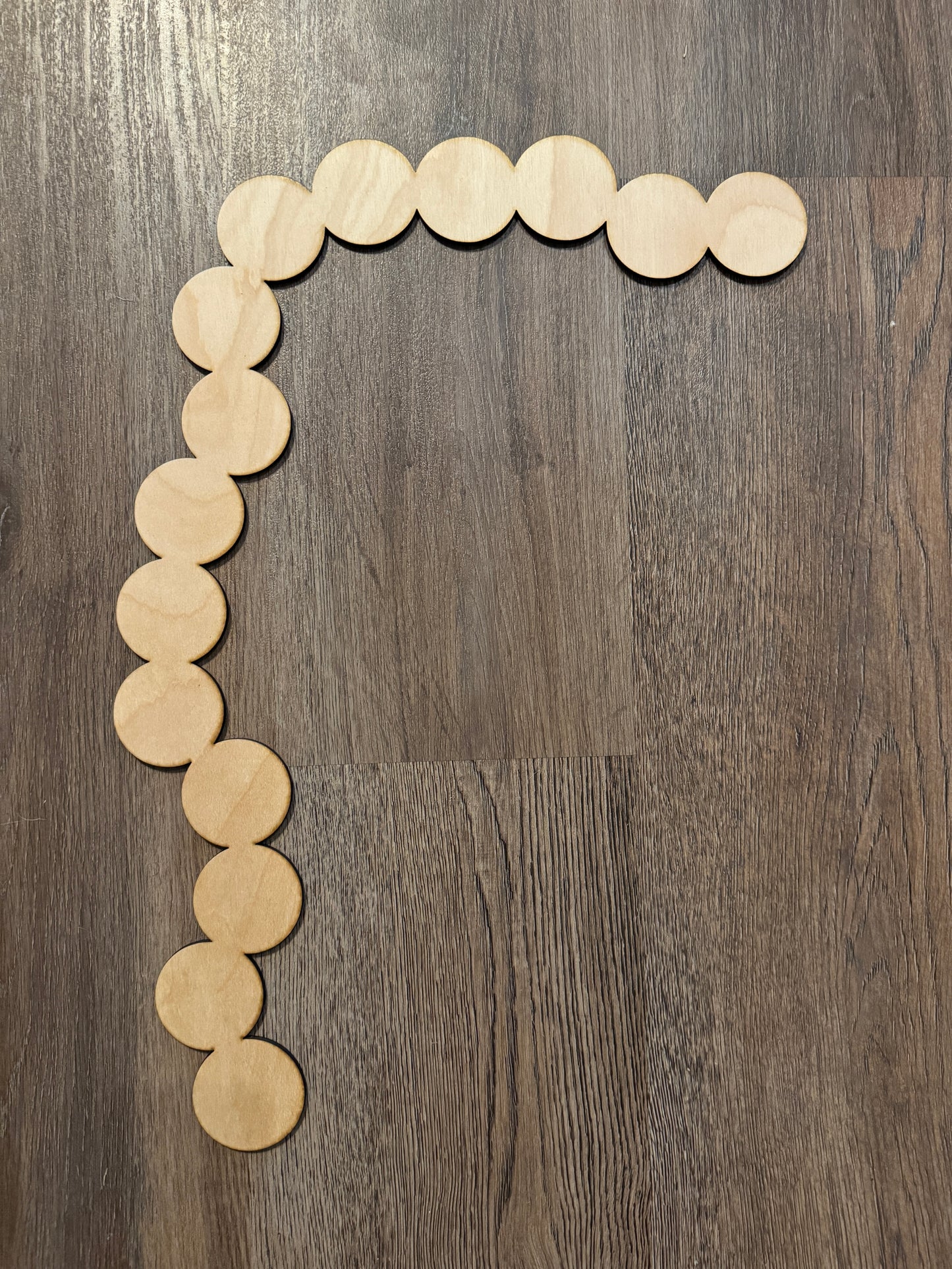 Mardi Gras Beads Door Frame Topper