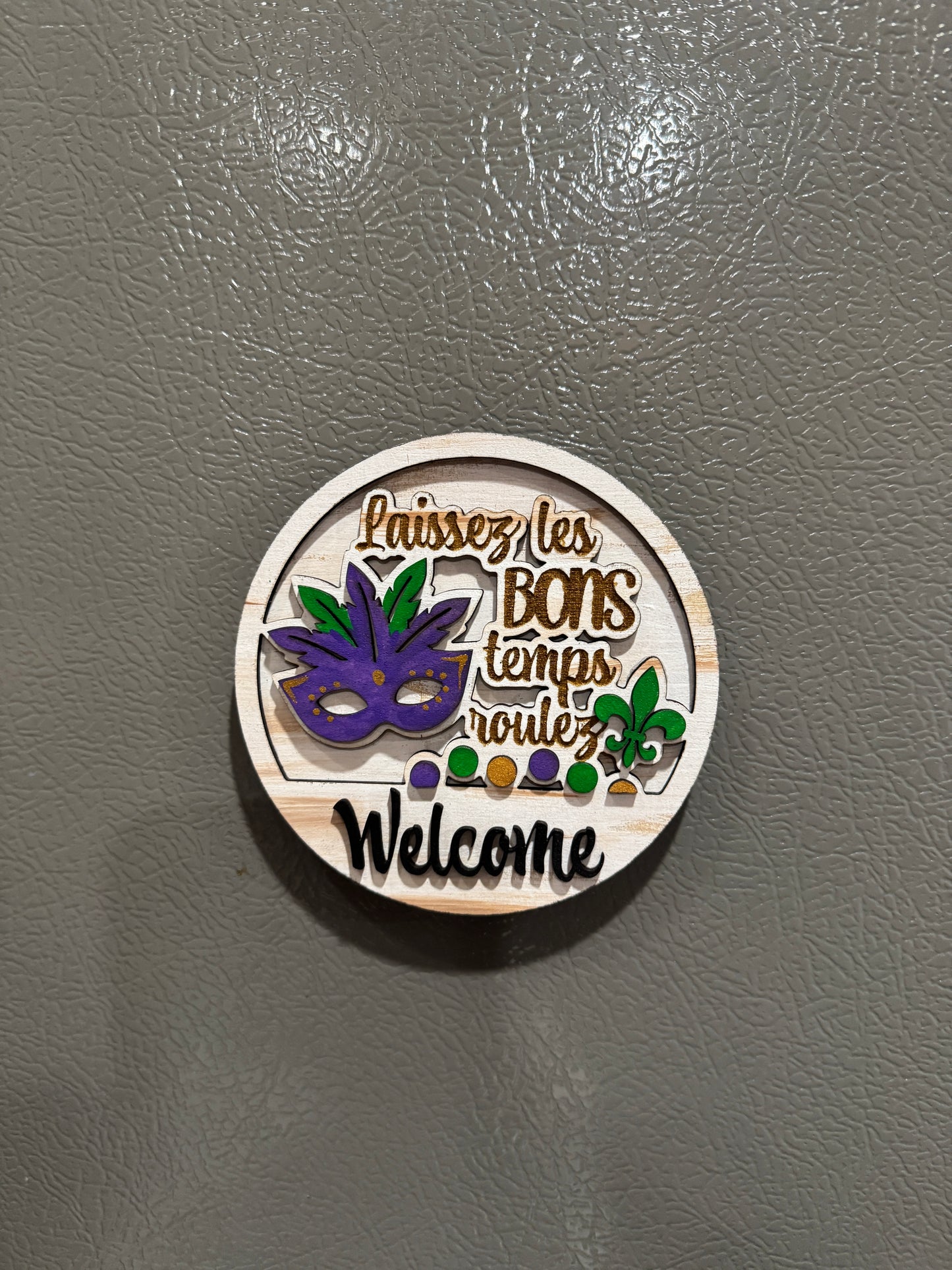 Mardi Gras Magnet