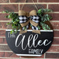 Family Welcome Sign