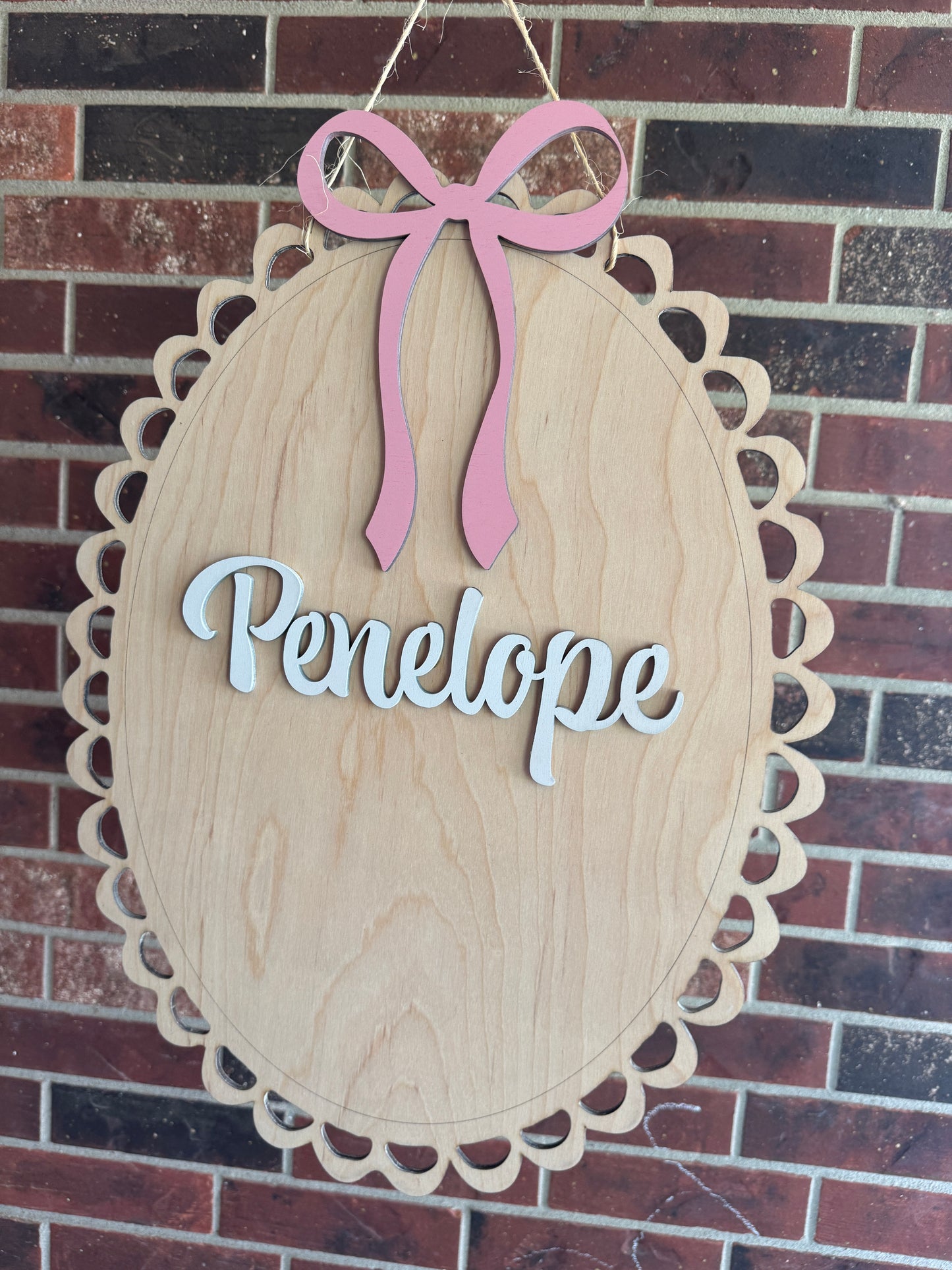Fancy Bow Frame