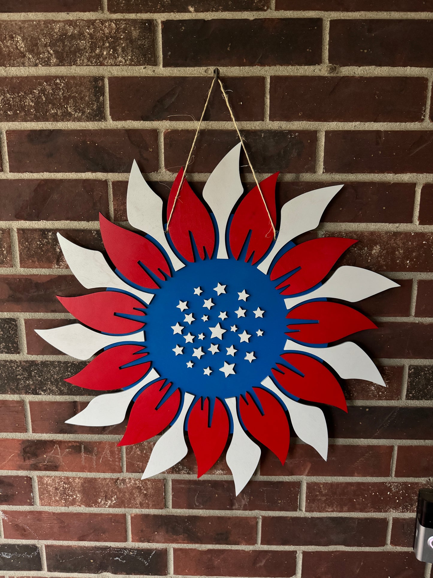 Digital Cut File for Sunflower Door Hanger