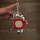 Dawson Eagle Claw Ornament