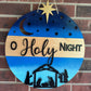 O Holy Night Door Hanger