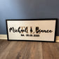 Newlywed Wedding Sign