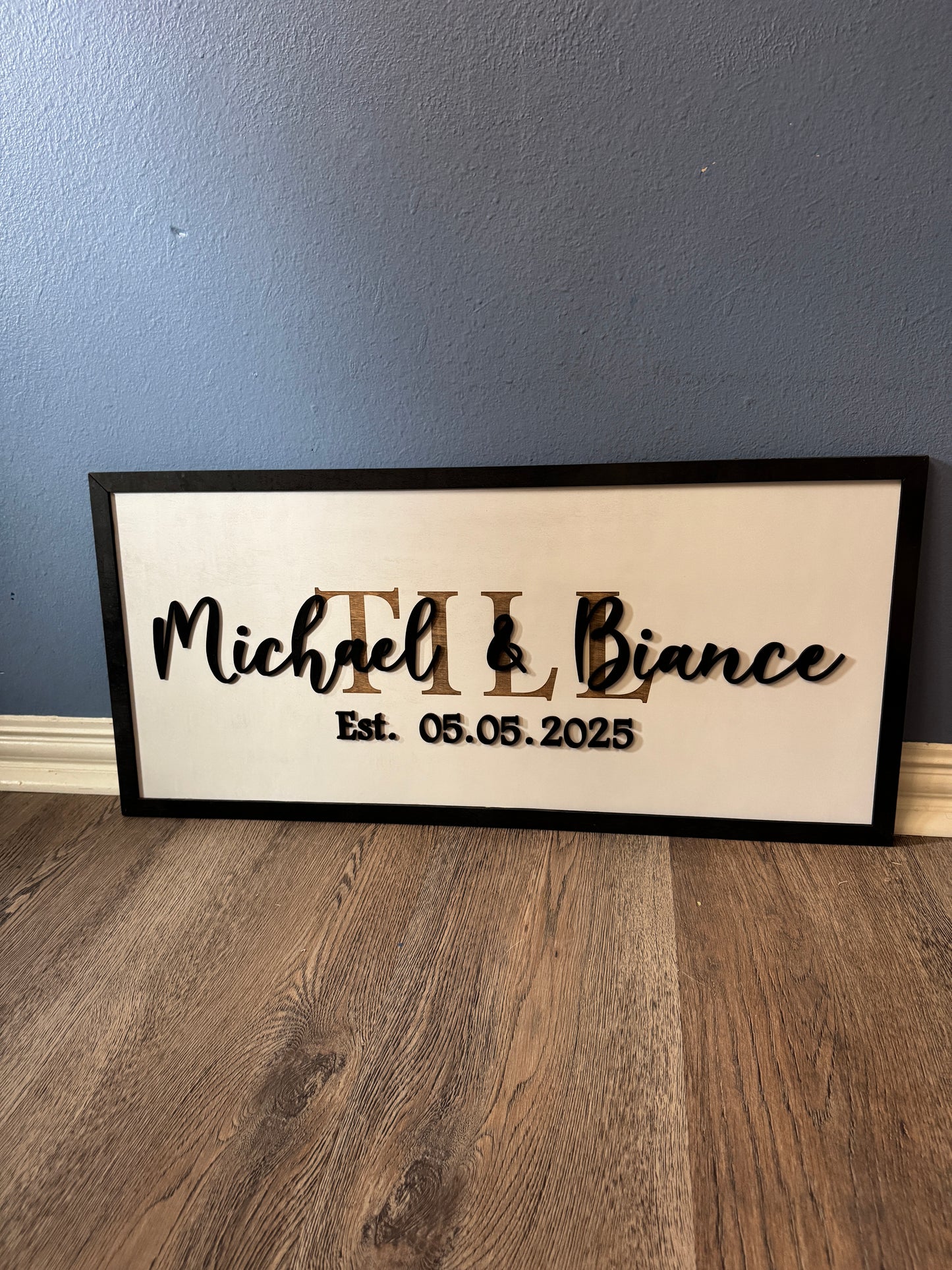 Newlywed Wedding Sign
