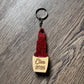Lipstick Keychain/Earrings