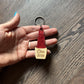 Lipstick Keychain/Earrings