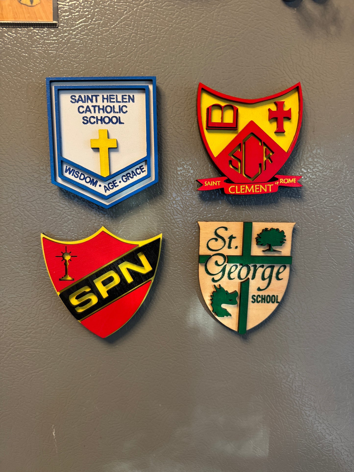 School Crest Magnet