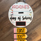 Digital Cut File for Interchangeable Fist Day of School Sign