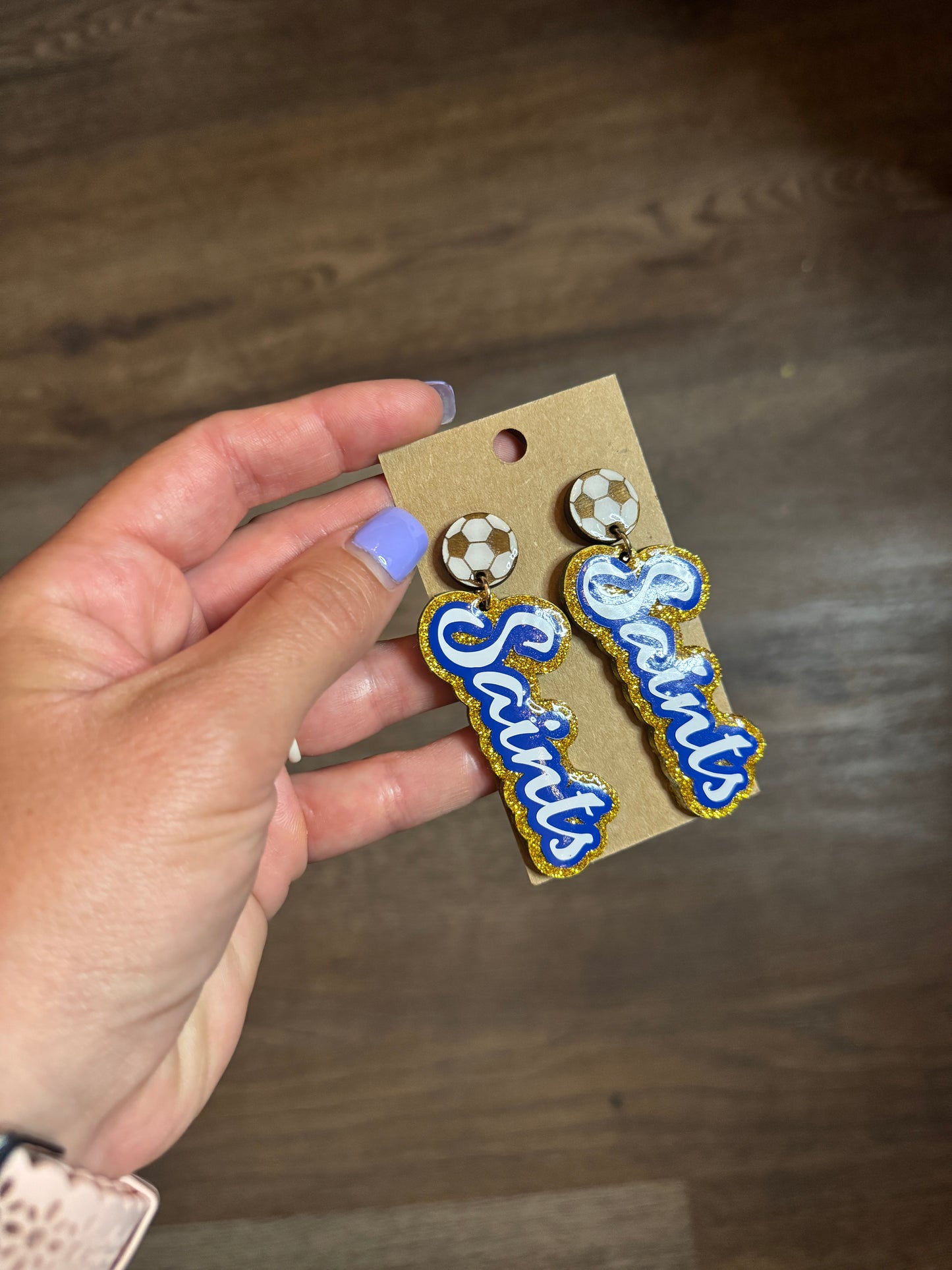 St. Helen Saints Sports Earrings
